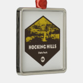 ホッキングヒルズ州パーク メタルオーナメント (右)