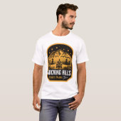 ホッキングヒルズ州立公園 オハイオ州 Tシャツ (正面フル)