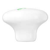 ホックのハートの人魚の水泳 セラミックノブ (側面)