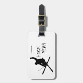 ホックイェー（スキー） ラゲッジタグ (正面縦)