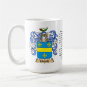 ホック、起源、意味および頂上 コーヒーマグカップ (左)