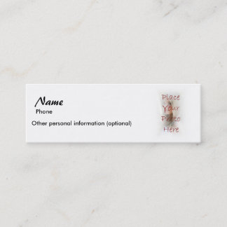 ホック-電話番号の配布は梳きます スキニー名刺