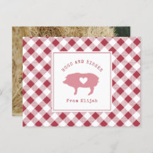 ホッグとキスピンクピグバレンタイン写真