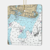 ホッグネックベイNYチャ航海のート セラミックオーナメント (左)