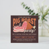 ホッグパーティーの焼き豚 招待状 (スタンド正面)