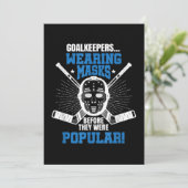 ホッケおもしろいーゴアリーマスクプンアイスホッケー シーズンカード (スタンド正面)