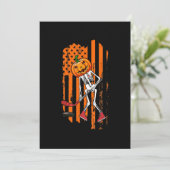 ホッケおもしろいー選手ファンギフトスケルトンハロウィーン シーズンカード (スタンド正面)