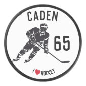 ホッケパーソナライズされたーパック アイスホッケーパック (正面)