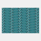 ホッケーおめでとう包装紙シート ラッピングペーパーシート (正面3)