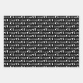 ホッケーおめでとう包装紙シート ラッピングペーパーシート (正面2)