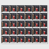 ホッケーおもしろいギフト包装紙 ラッピングペーパー (フラット)