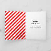 ホッケーおもしろいクリスマスカード シーズンカード (内部)