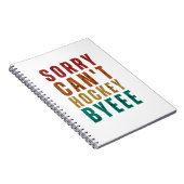 ホッケーおもしろい ノートブック (右側)