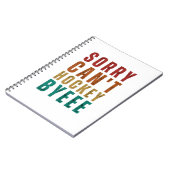 ホッケーおもしろい ノートブック (左側)