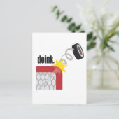 ホッケーおもしろい ポストカード (スタンド正面)