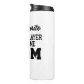 ホッケーお気に入りの選手がママを呼び出す タンブラー (回転右)