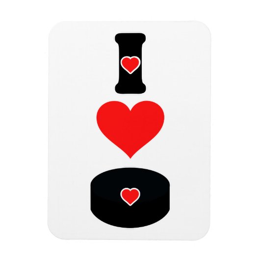 ホッケーが大好き マグネット (縦)