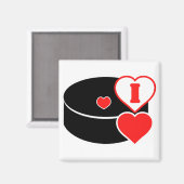 ホッケーが大好き マグネット (正面/裏面)