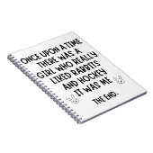 ホッケーとウサギが大好きな女の子。 ノートブック (右側)