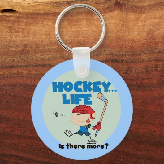 ホッケーにはTシャツやギフトが増える キーホルダー (正面)