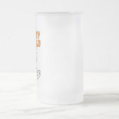 ホッケーのお母さんのパーティーのマグ フロストグラスビールジョッキ (中央)