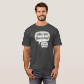 ホッケーのようにか。 Tシャツ (正面フル)