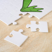 ホッケーのカエルこうもり ジグソーパズル (側面)