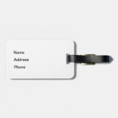 ホッケーのゴールキーパーのバッグを保って下さい ラゲッジタグ (裏面横)