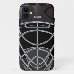 ホッケーのゴールキーパーのヘルメット iPhone 11 ケース