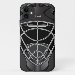 ホッケーのゴールキーパーのヘルメット iPhone 11 ケース