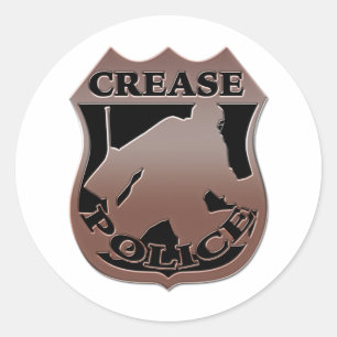 ホッケーのゴールキーパーの警察は記章を付けます ラウンドシール