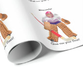 ホッケーのゴールキーパー! ラッピングペーパー (ロールコーナー)