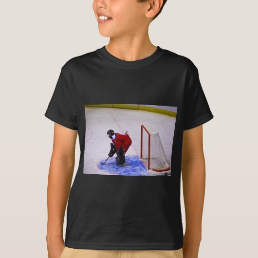 ホッケーのゴールキーパー Tシャツ (正面)