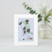 ホッケーのゴール芸術 ポストカード (スタンド正面)