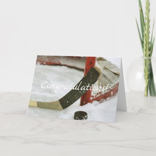 ホッケーのゴール カード (正面)