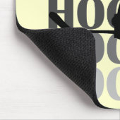 ホッケーのシルエットのTシャツおよびギフト マウスパッド (コーナー)