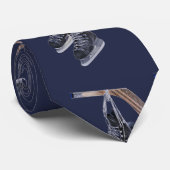 ホッケーのスケートおよび棒の首のタイ ネクタイ (ロール)