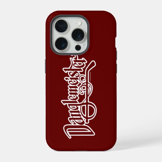 ホッケーのダングルマイスター iPhoneケース (裏面)