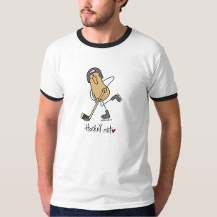 ホッケーのナットのTシャツおよびギフト Tシャツ