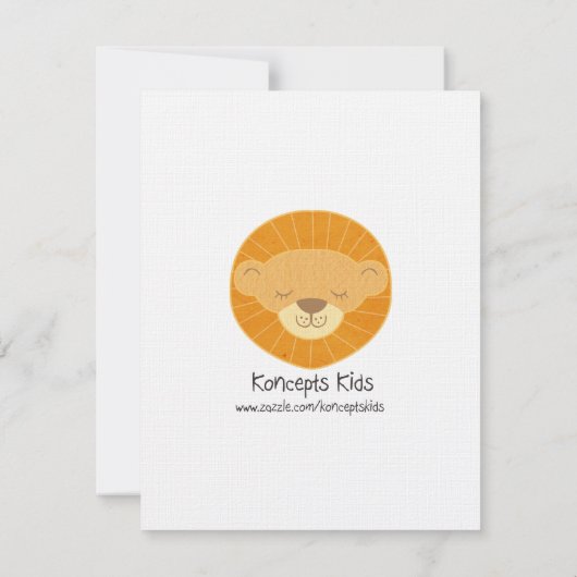 ホッケーのバースデーパーティ招待状4.25 inに 招待状 (裏面)