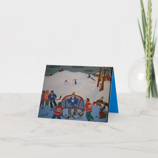 ホッケーのパパカード カード (正面)