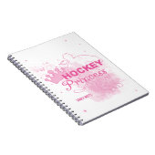 ホッケーのプリンセス ノートブック (右側)