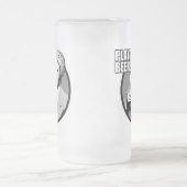 ホッケーのプレーオフBeered フロストグラスビールジョッキ (中央)