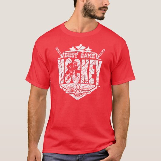 ホッケーのベストのゲーム!!!!!!!!! Tシャツ (正面)