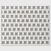 ホッケーのベビーの除行の歩行のホッケー ラッピングペーパー (フラット)