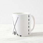 ホッケーのマグ コーヒーマグカップ (正面右)