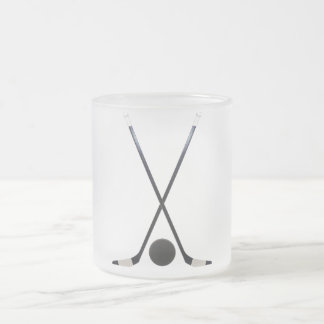 ホッケーのマグ フロストグラスマグカップ