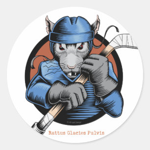 ホッケーのラット ラウンドシール