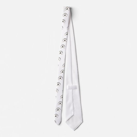 ホッケーの事 ネクタイ (裏面)