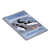 ホッケーの件名ノートブック ノートブック (右側)